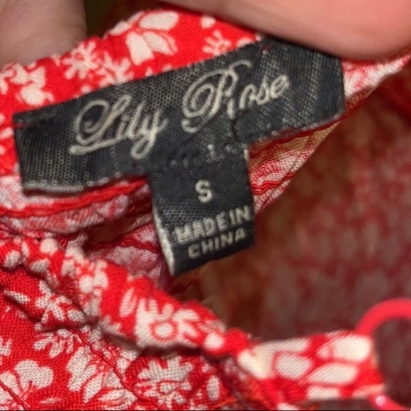 ⭐️SALE⭐️ ⭐️NWT Red floral maxi dress - Picture 5 of 7